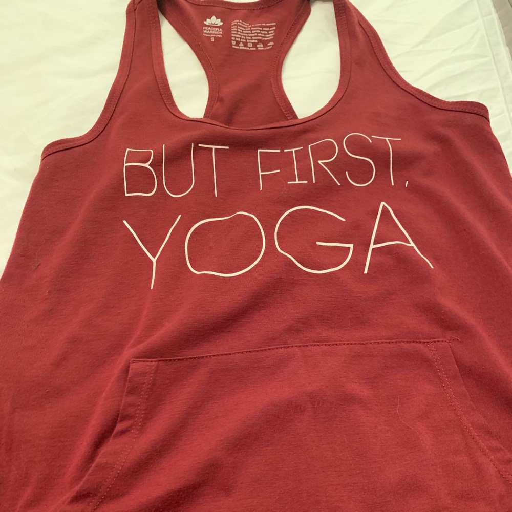 {Peaceful Warrior} Yoga Tank
